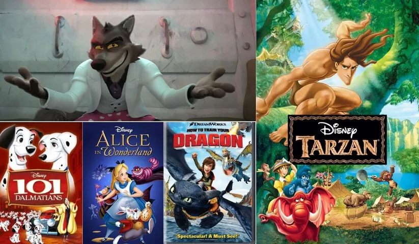 Watch these 5 Hollywood animated films straight out of books