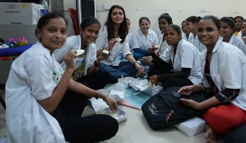 Ruhi Singh shows her support for Women’s Empowerment