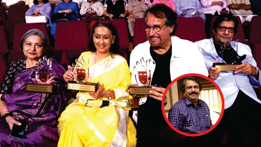 Veteran actors Anil Dhawan, Aron Bali, Kiran Kumar, Pankaj Dheer, Ratna Pathak Shah, Smita Jayekar, Neena Kulkarni, Anita Kanwal, honoured with The CINTAA Hall of Fame Awards at the CINTAA AGM....