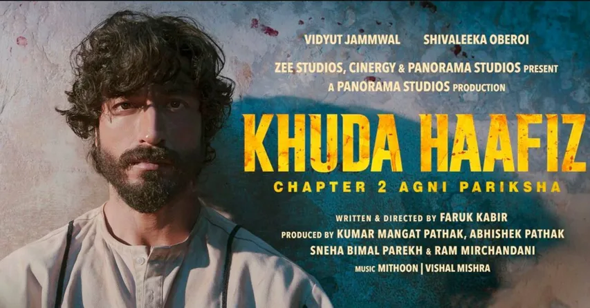 Vidyut Jammwal emerges as the star of the public in Khuda Haafiz Chapter II Agni Pariksha's trailer; trends at no.1 on YouTube 
