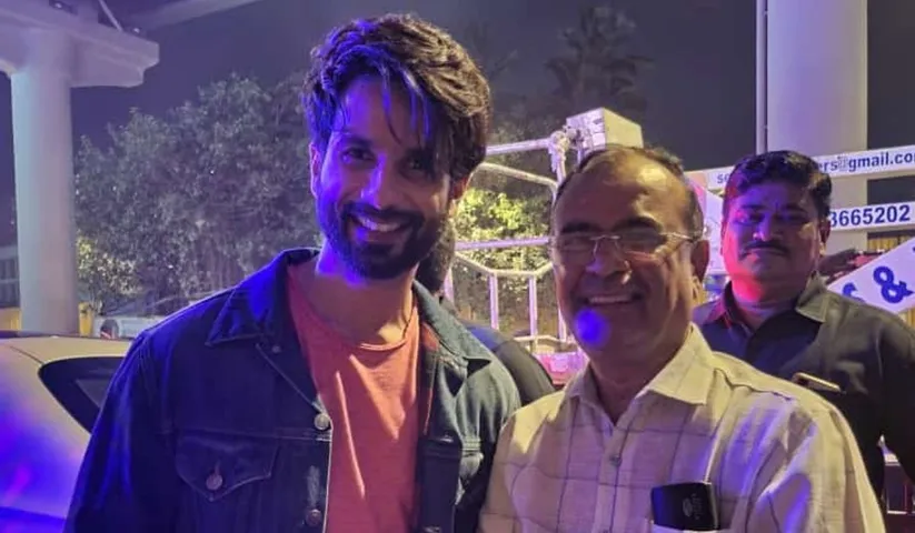 Bright Outdoor Media Pvt Ltd launches poster of Amazon Prime Video "The Boys" at Chitrakoot site in the presence of Actor Shahid Kapoor
