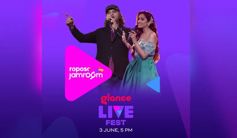 Millions of fans will get the chance to watch Mohit Chauhan, Asees Kaur, and Jasleen Royal on their smartphone lock screen at The Glance LIVE Fest