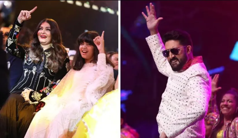 Abhishek Bachchan dances with wife Aishwarya Bachchan at IIFA 2022