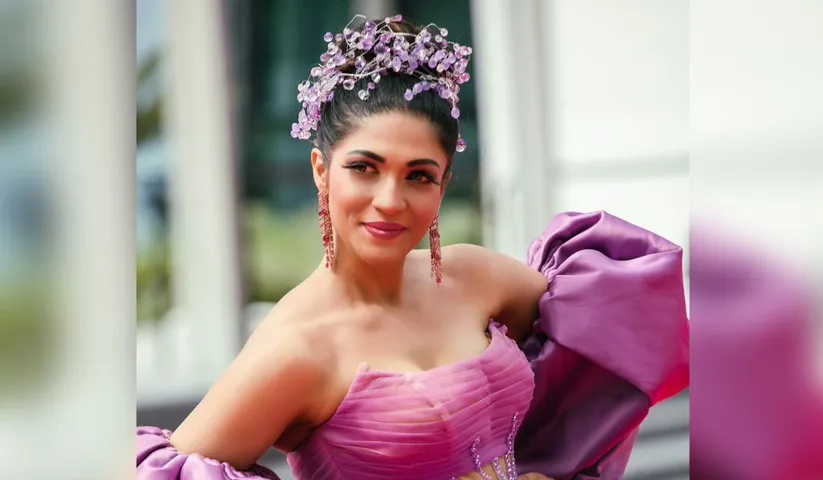 Iti Acharya aces her Red Carpet Debut at Cannes Film Festival