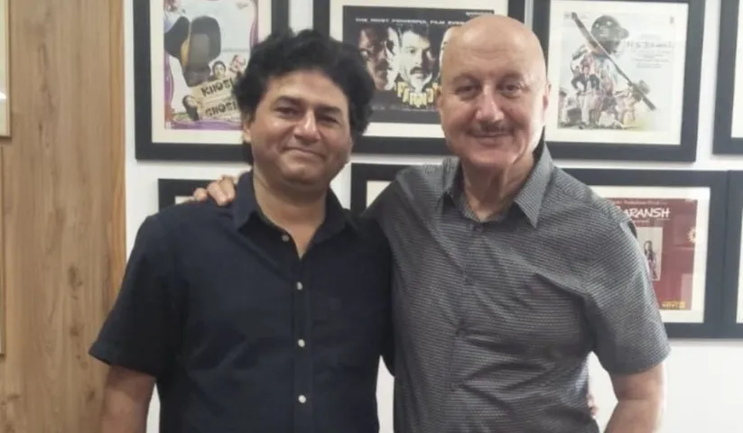 "The Kashmir Files' evocative background score, composed by Rohit Sharma, resonates in our minds even after the film has ended." Says, Actor Anupam Kher for music composer Rohit Sharma