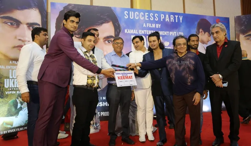 Kamal entertainment celebrated the success Party of Love in Ukraine and Announced New Film Keemat, party hosted by Vivek films production house