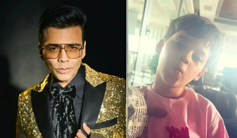 Karan Johar's son did not like this habit of his father