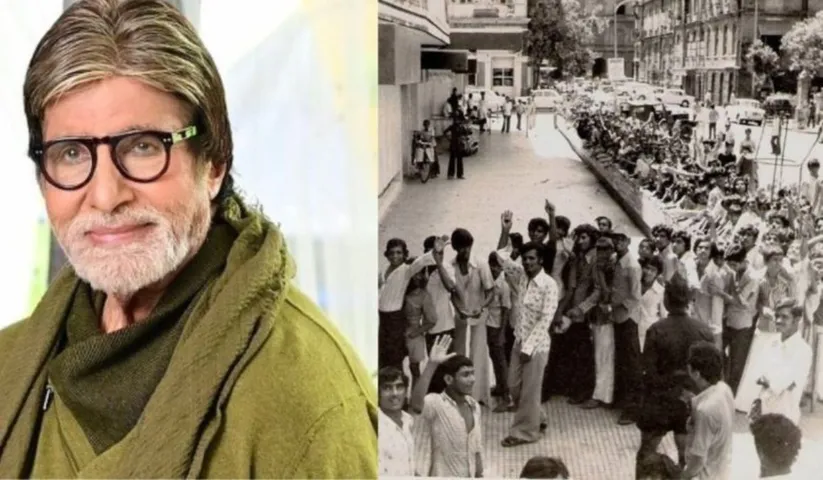 BIG B gets emotional while remembering Don's time, says there was 1 KM long line was outside the theater