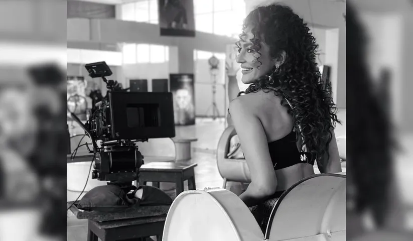 Seerat Kapoor Captured In A Glimpse From Her Sets Of Dil Raju; Shares An Adorable BTS Still - Check Out The Picture Now