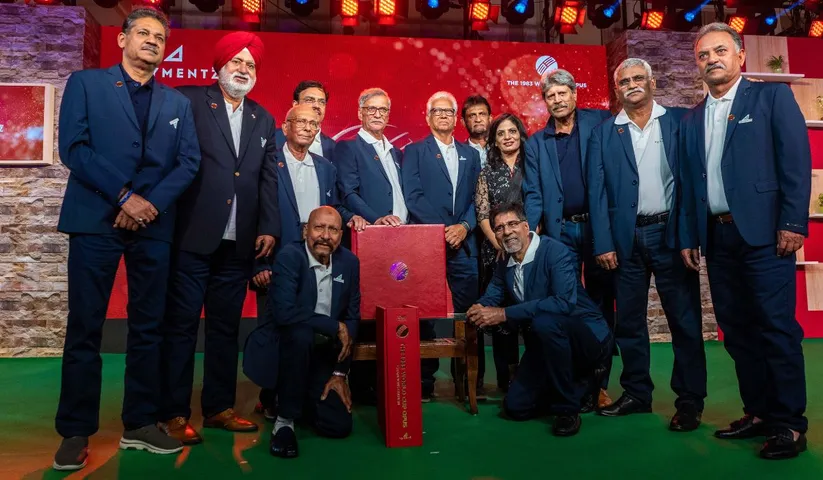Paymentz celebrates the historic moment in Indian cricket by launching a limited edition coffee table book - The 1983 World Cup Opus along with the 83 Cricket Team