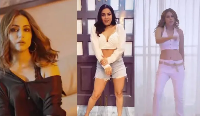 Sizzling beauties Hina Khan and Nia Sharma Set the internet ablaze with Tauba!
