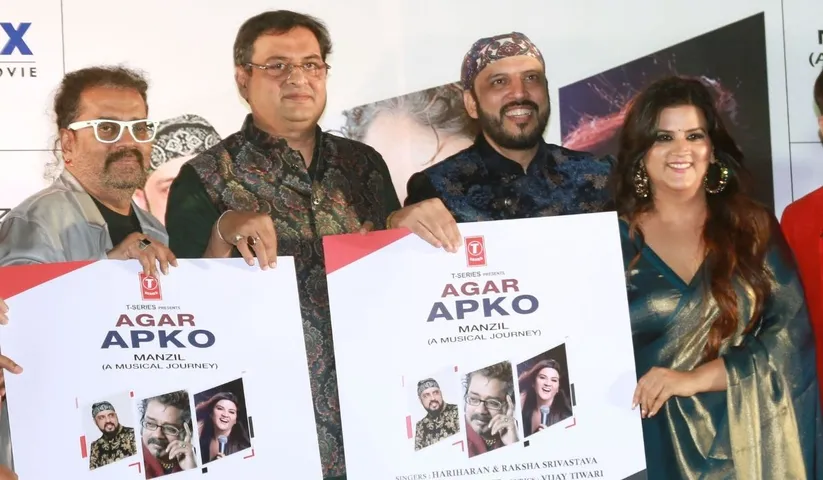 Rumi Jafry and Hariharan released Raksha Shrivastava's debut album "Manzil- A musical journey