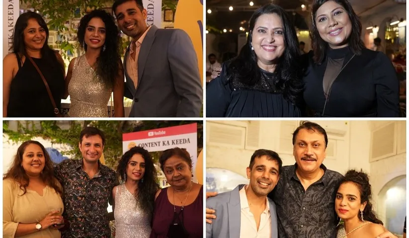 Shivankar and Shipra Arora's bash for Content Ka Keeda was a rocking affair!