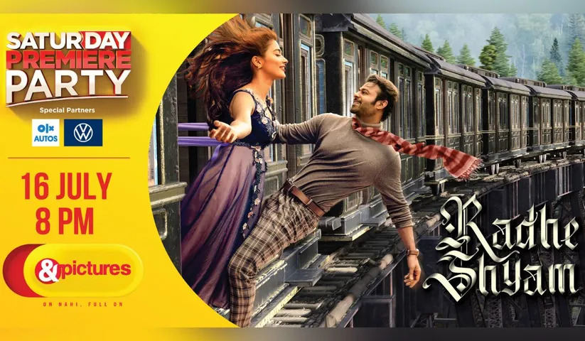 Love Karega Kismat ke Rules Break! Don't miss the &pictures Premiere Radhe Shyam 16th July at 8PM