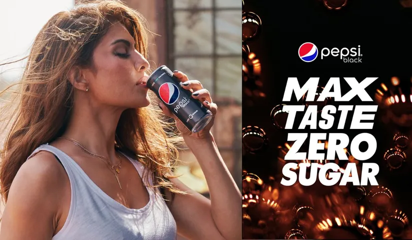 JACQUELINE FERNANDEZ RECREATES THE ICONIC CINDY CRAWFORD COMMERCIAL FOR PEPSI® BLACK