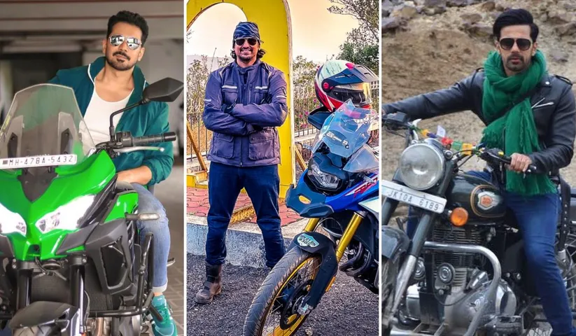 Celebs share their travel adventures on two-wheelers