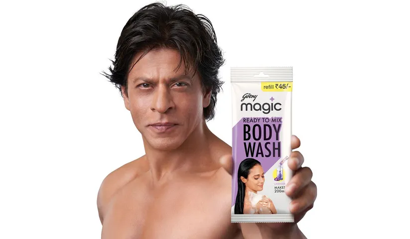 SHAH RUKH KHAN BECOMES THE FACE OF INDIA’S FIRST READY-TO-MIX BODY WASH, THAT USES LESS PLASTIC AND ENERGY