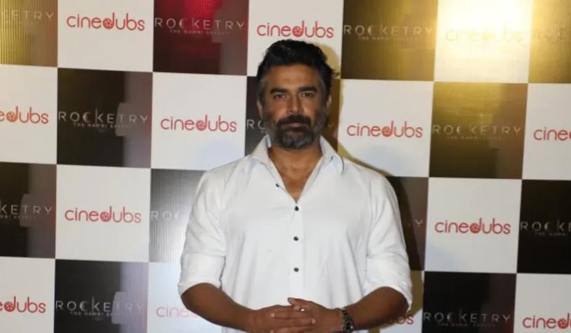 R Madhavan promotes Cinedubs in Mumbai, says he would want to watch Sholay in Tamil
