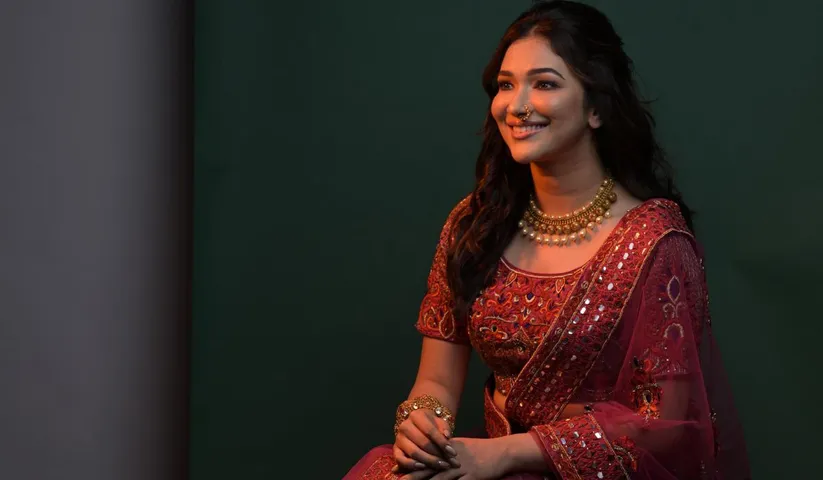Actress Ridhima Pandit looks jaw drop gorgeous in wedding outfits designed by Label Arshi Singhal