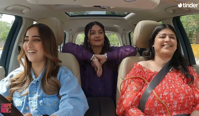 Produced by OML’s Global Creator Network, Tinder's Swipe Ride is back starring Kusha Kapila and bindaas Pooja Bhatt
