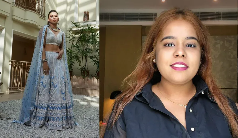 Actress Urvashi Rautela dons Indian ethnic outfits designed by Label Arshi Singhal
