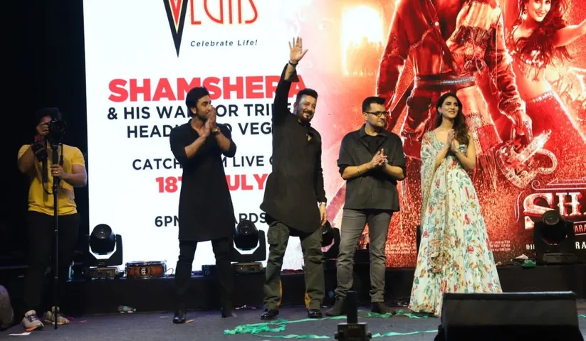 Fwd: Shamshera starcast perform at vegas mall dwarka Delhi