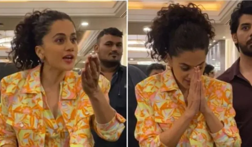 TAAPSEE PANNU & PAPARAZZI ARE AT WAR