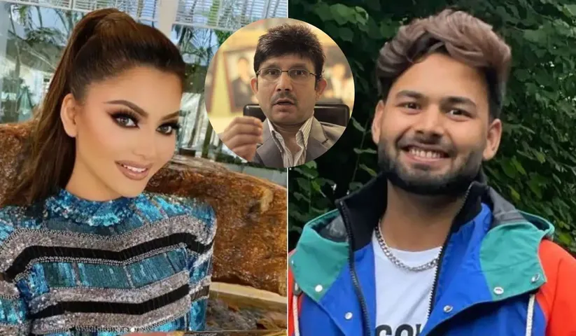 "Rishabh Pant, how can you spoil sister's relationship", a says KRK taking a jibe at the 24-year-old wicket keeper Over the Words War with Actress Urvashi Rautela