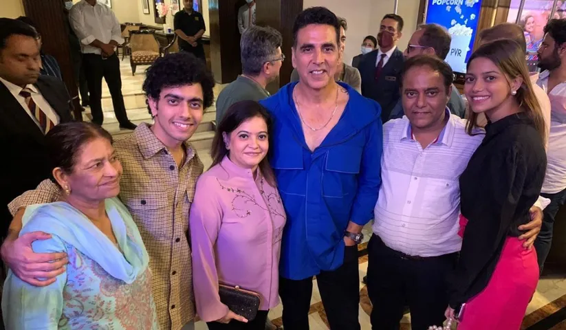 "While watching my performance on the big screen, my parents were teary-eyed, which I feel is a big achievement," says Rakshabandhan actor Sahil Mehta