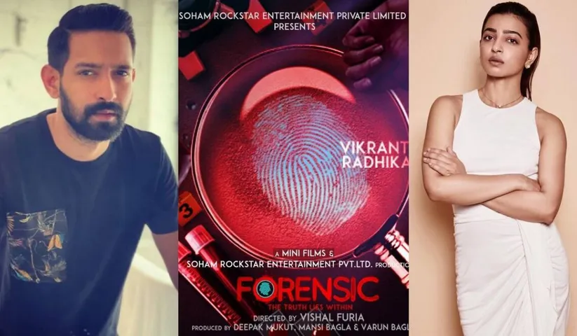 Will Vikrant Massey and Radhika Apte succeed to outwit the serial killer? Find out with the World Television Premiere of Forensic on 27th August at 9pm