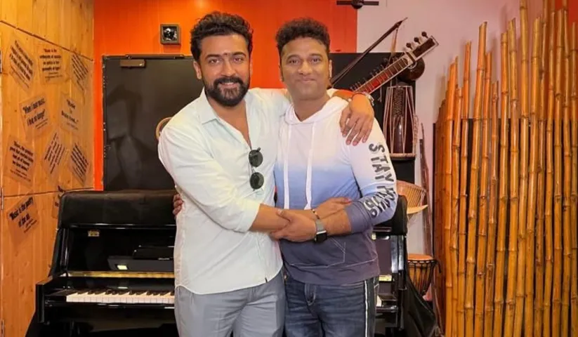Rockstar DSP is the music composer of Siruthai Siva, Suriya new movie Suriya42