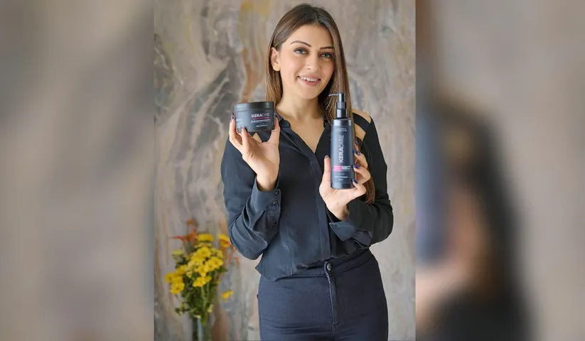 Only good hair days for Hansika Motwani post formaldehyde-free Keratin treatment