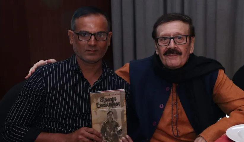 Simon & Schuster India and Rajat Book Corner the Launch of the Book 'Strange Encounters' by Veteran Bollywood Actor 'Parikshat Sahni'