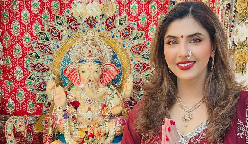 Ganesh Chaturthi 2022- "For me, 'My Bappa' is a true Vighnaharta and I always feel he is protecting me and my family," exclaims actress Jyoti Saxena