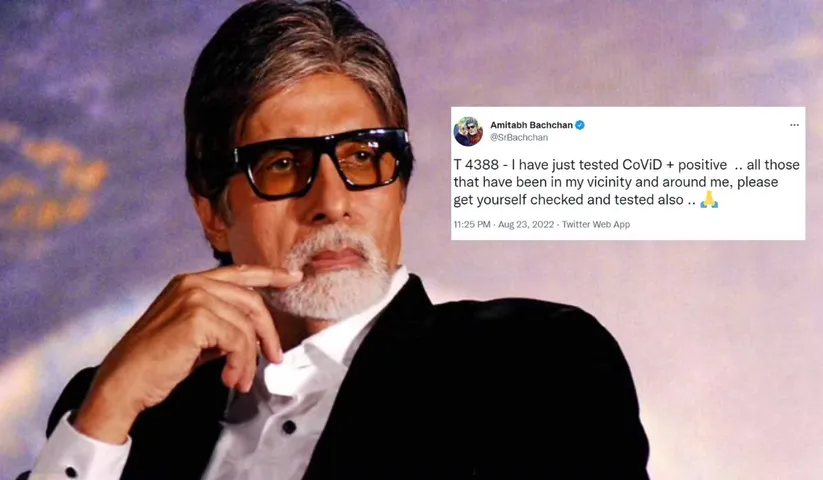 BIG B TESTS POSITIVE FOR CORONA FOR THE SECOND TIME