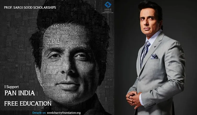 Sonu Sood launches ‘Prof Saroj Sood Scholarship’ for higher studies in honour of his mother