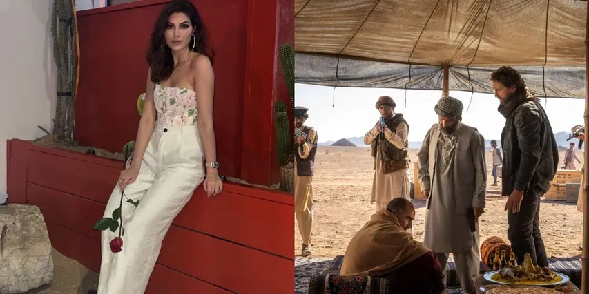 Is Elnaaz Norouzi Shooting for her Upcoming Movie "Kandahar" in Los Angeles?