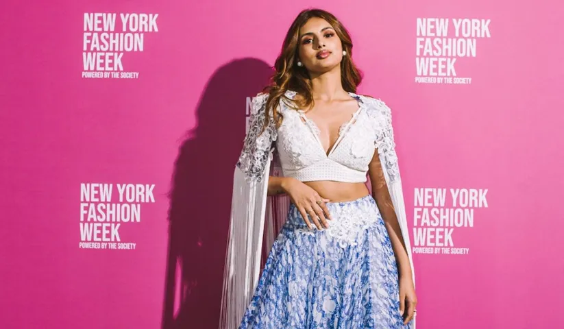 In a first for India, NOFILTR.Group talent Aashna Hegde debuted at New York Fashion Week