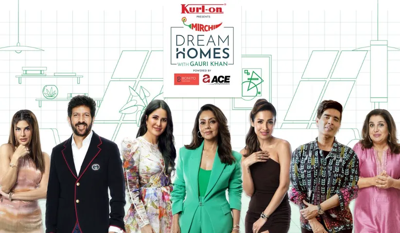 Mirchi brings to you - Dream Homes with Gauri Khan - where she designs celebrity spaces to give them an all-new look!