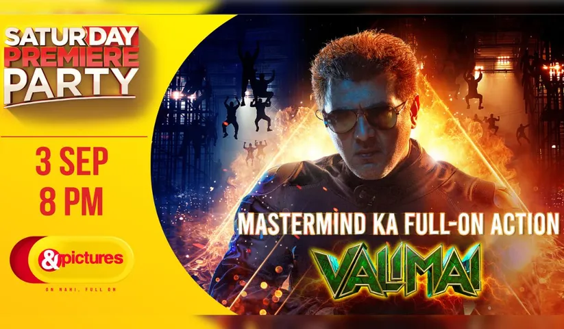 &pictures presents the ultimate mastermind ka full on action with the &pictures premiere of Valimai on 3rd September