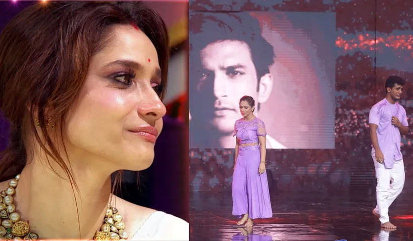 The heart-warming tribute to late actor Sushant Singh Rajput made Ankita Lokhande teary-eyed on the sets of DID Super Moms