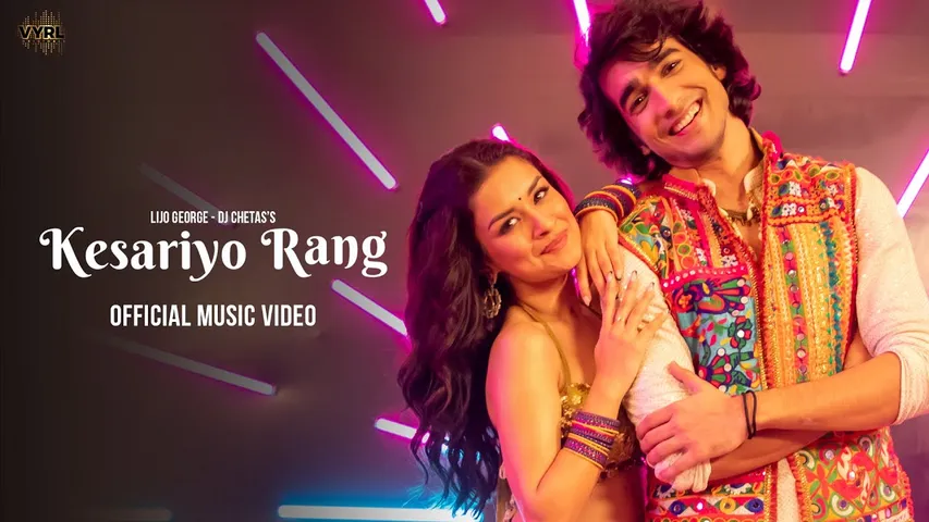 Aveent Kaur and Shantanu Maheshwari sets the perfect festive mood ahead of Navratri in VYRL Originals latest - Kesariyo Rang