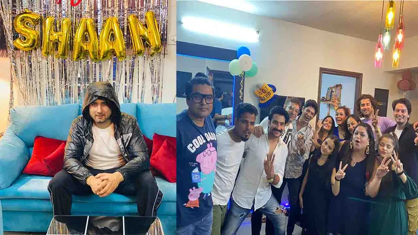 Shaan Mishra's birthday celebration was special this year, the actor's friends surprised him in a grand way