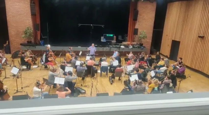 Music Duo Sachin-Jigar records with Budapest Symphony Orchestra for the Background Score of their upcoming release  ' Bhediya '.