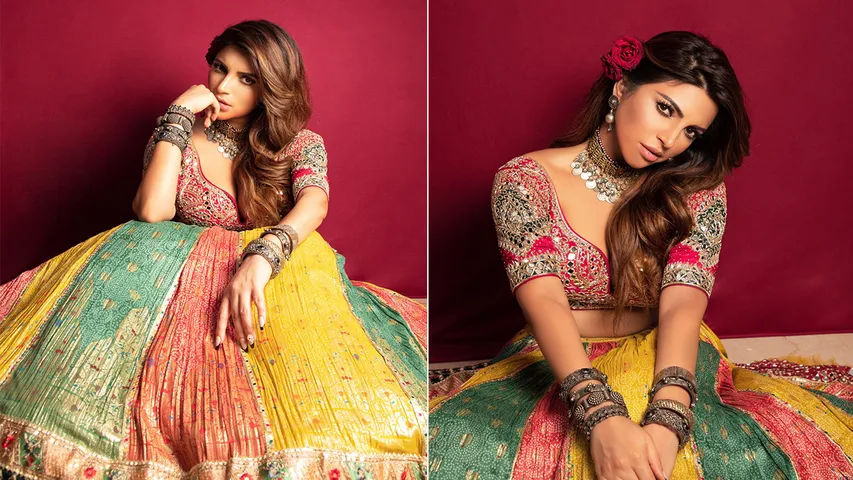 Shama Sikander rules hearts with her Traditional Fashion Game