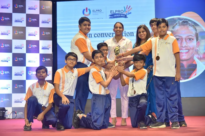 Geeta Phogat at Elpro International School (5)