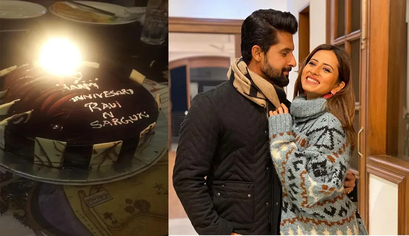 Happy anniversary Ravi and Sargun