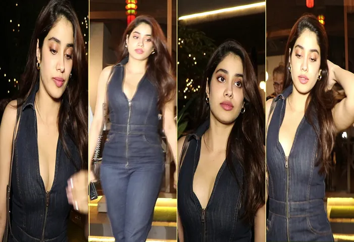 JANHVI KAPOOR SPOTTED