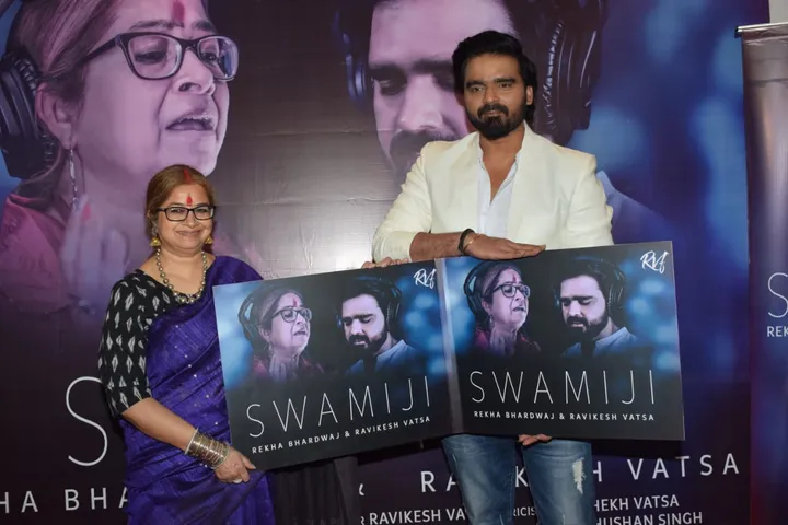 Ravikesh Vatsa with Rekha Bhardwaj2