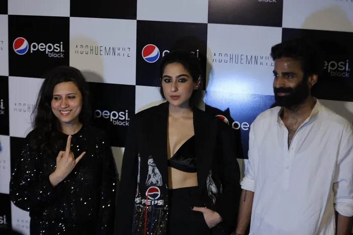 Saumya Rathore, Category Lead, Pepsi Cola, PepsiCo India_Sara Ali Khan_Pranav Misra, Co-Founder & CEO, HUEMN